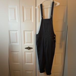 Dark Grey Hollister overalls